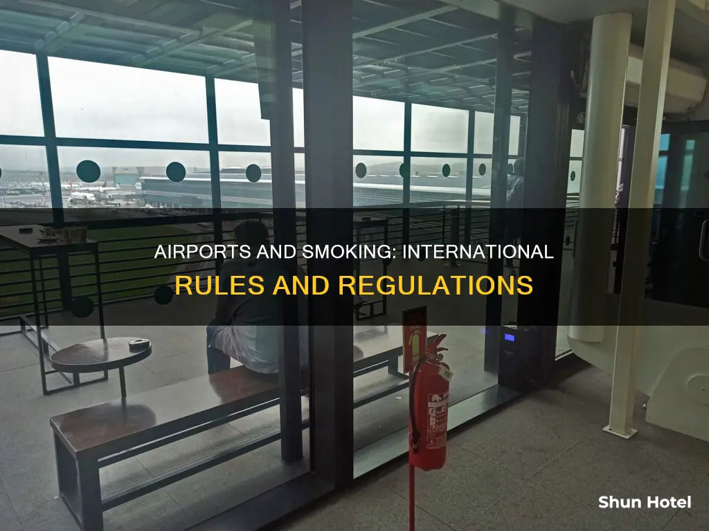 can i smoke in airports outside the us