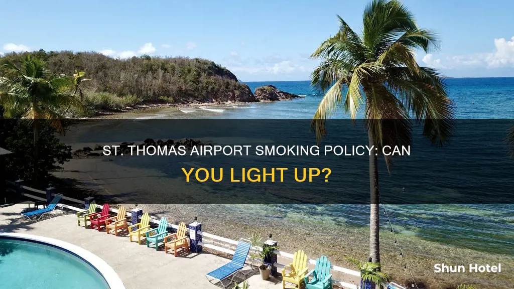 can i smoke in st thomas airport