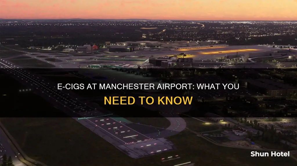 can i smoke my e cig in manchester airport