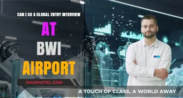 Global Entry Interviews: BWI Airport Options