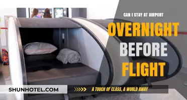 Staying Overnight at the Airport Before Your Flight?