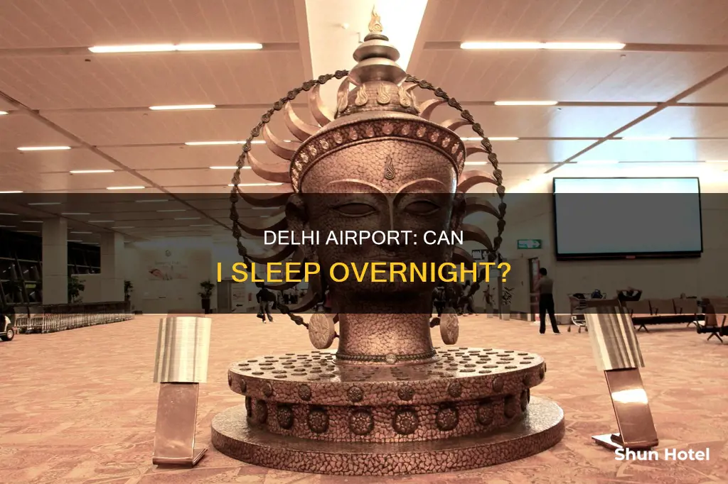 can i stay at delhi airport overnight