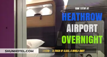 Heathrow Airport: Can You Sleep Overnight?