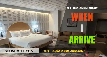 Miami Airport: Can I Stay Overnight?