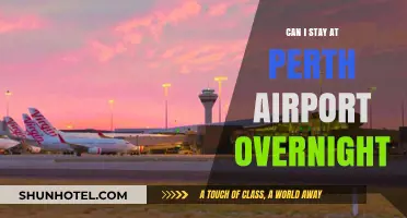 Perth Airport: Can You Sleep Overnight?