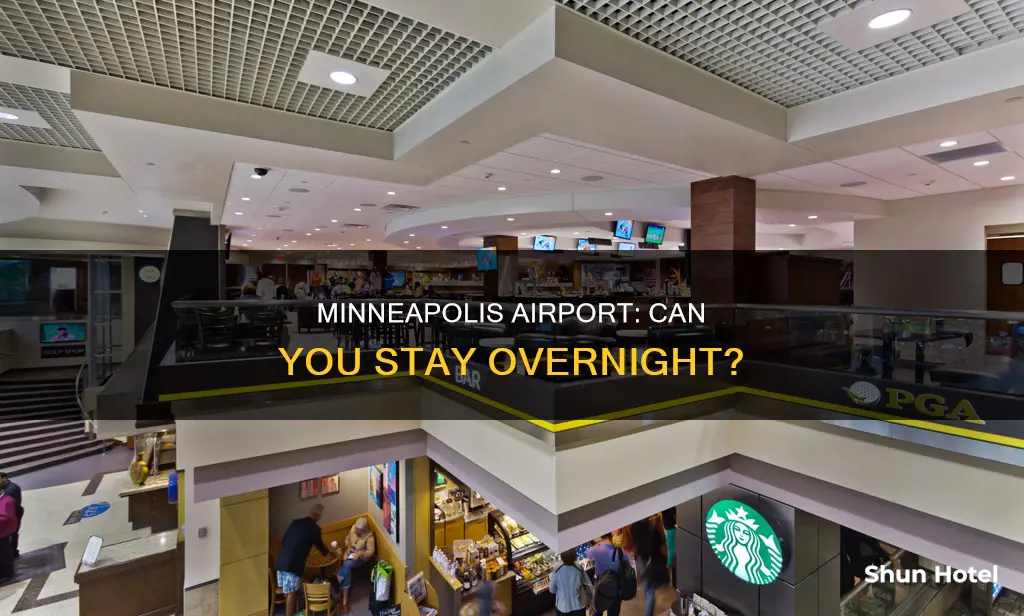 can i stay at the minneapolis airport