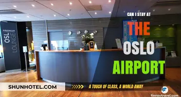 Oslo Airport: Can You Stay Overnight?
