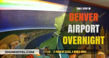 Denver Airport: Overnight Stay, Possible or Not?