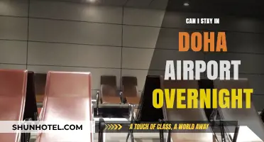 Doha Airport: Can I Sleep Overnight?