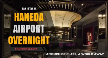 Haneda Airport: Can I Sleep Overnight?