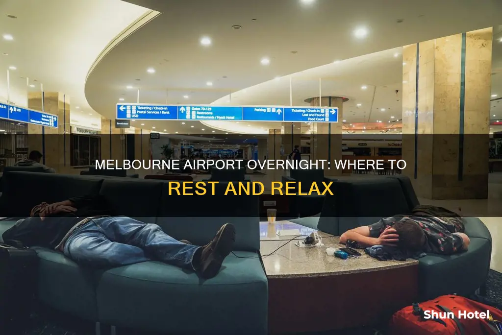 can i stay in melbourne airport overnight