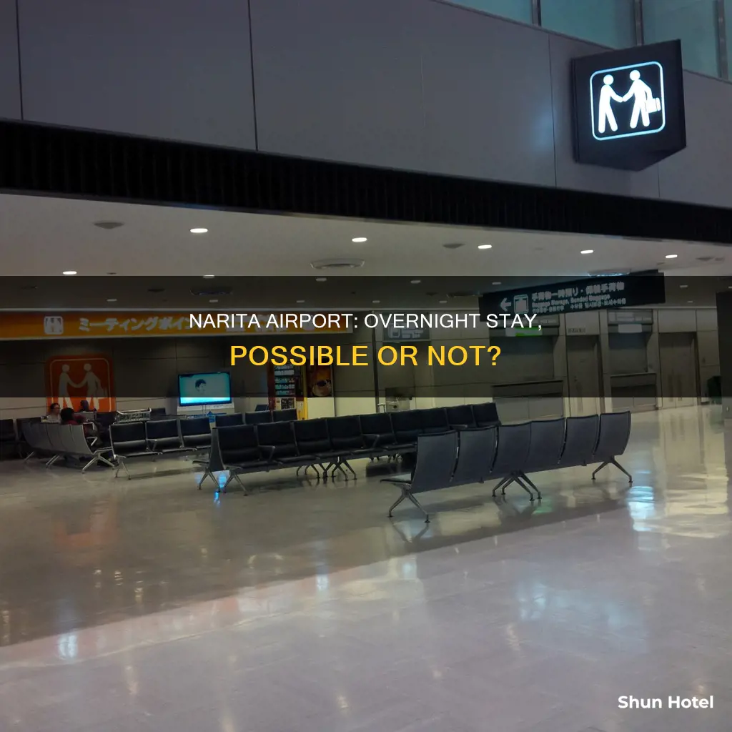 can i stay in narita airport overnight