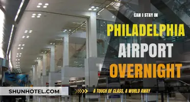 Philadelphia Airport: Sleep or No Sleep?