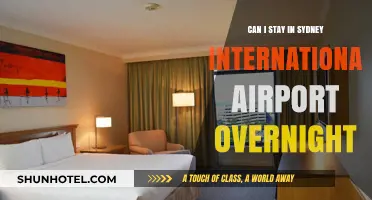 Sydney International Airport: Sleeping Over, What's the Deal?
