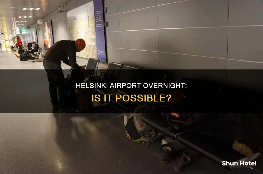 can i stay overnight at helsinki airport