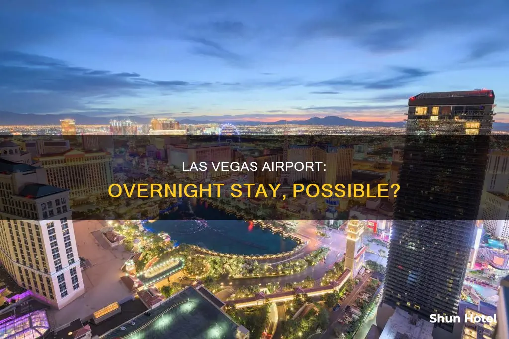can i stay overnight at las vegas airport