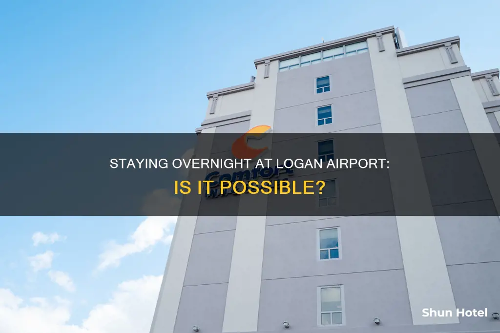 can i stay overnight at logan airport