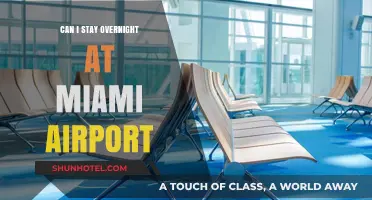Miami Airport Overnight Stay: Is It Possible?