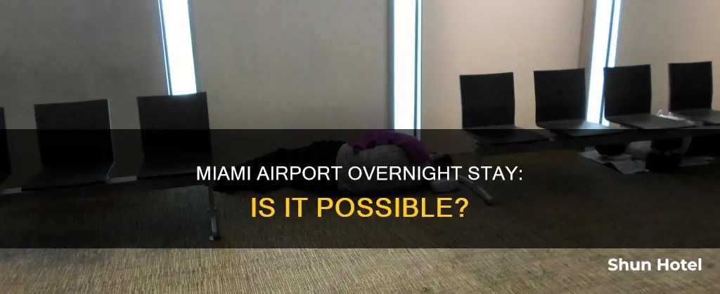 can i stay overnight at miami airport