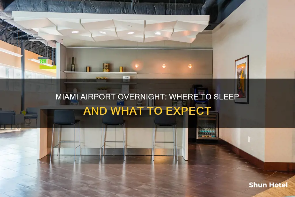 can i stay overnight in the mia airport