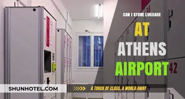 Athens Airport: Storing Luggage Safely and Securely