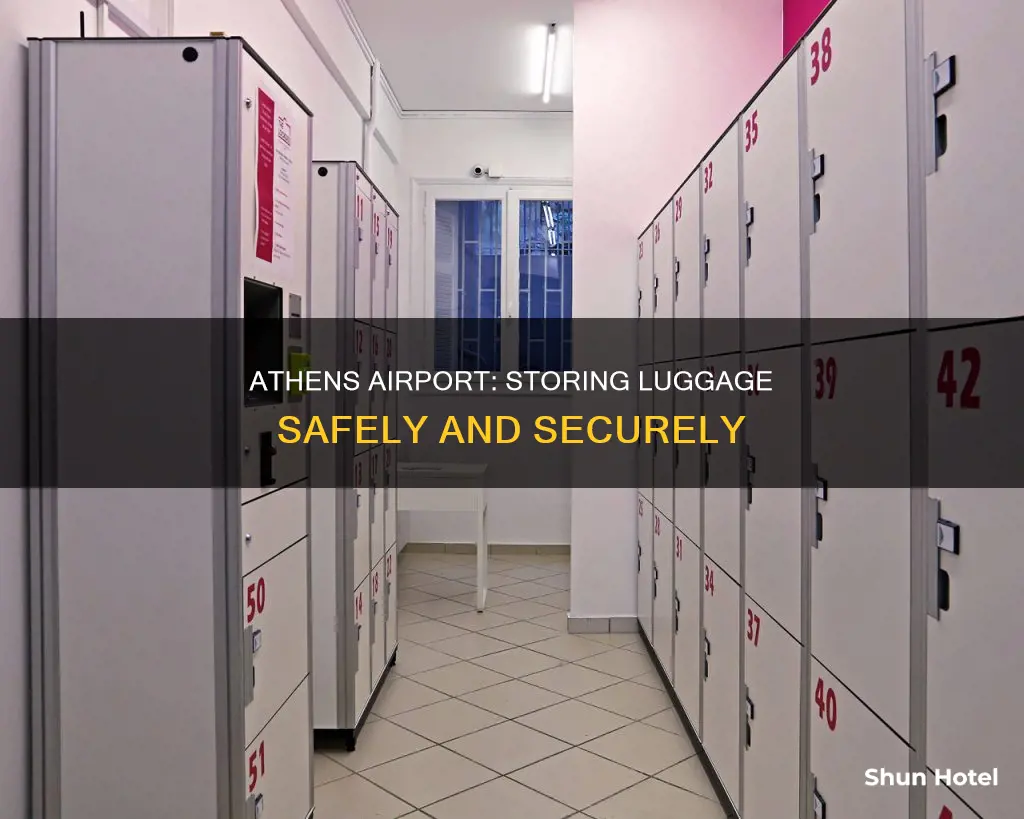 can i store luggage at athens airport