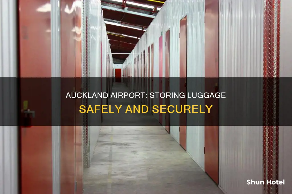 can i store luggage at auckland airport
