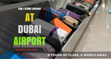 Dubai Airport: Storing Your Luggage Safely