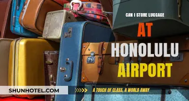 Honolulu Airport: Storing Luggage, a Simple Guide