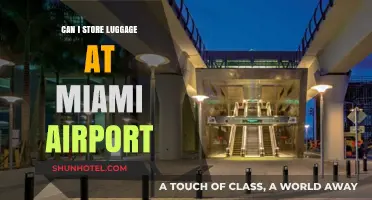 Miami Airport: Storing Your Luggage Securely