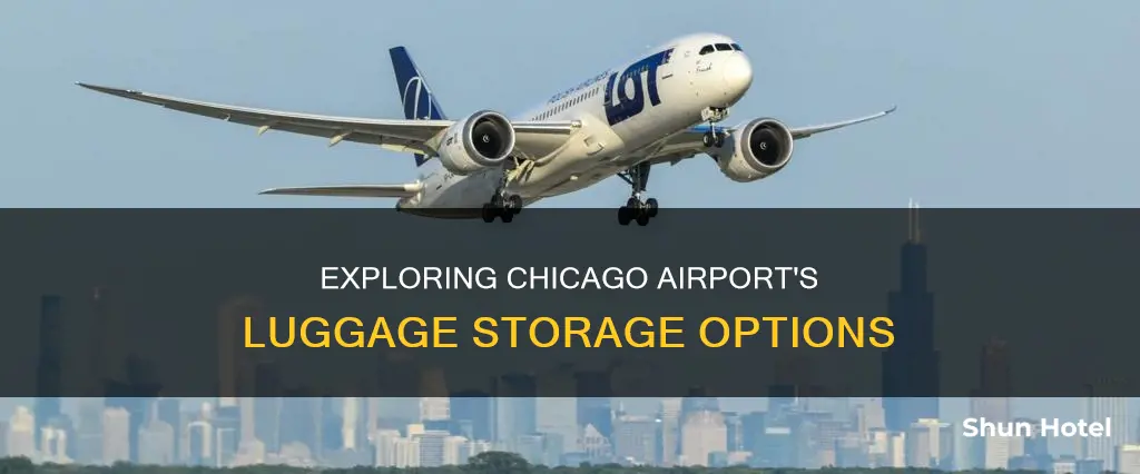 can i store my luggage at chicago airport