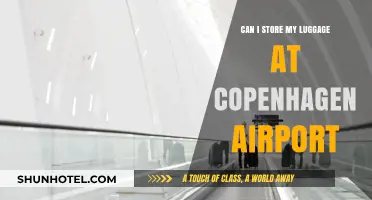 Copenhagen Airport: Storing Your Luggage Safely