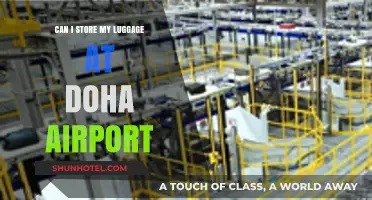 Doha Airport: Storing Luggage Safely and Securely