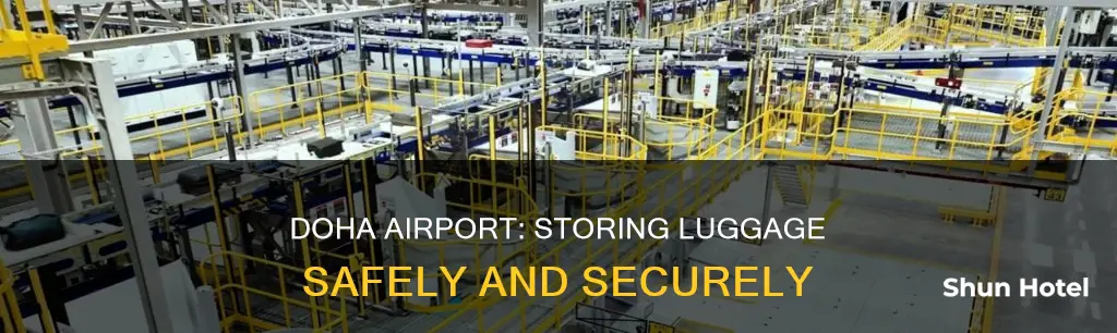 can i store my luggage at doha airport