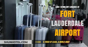 Fort Lauderdale Airport: Storing Your Luggage