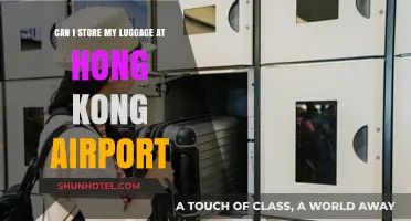 Hong Kong Airport: Storing Your Luggage Safely