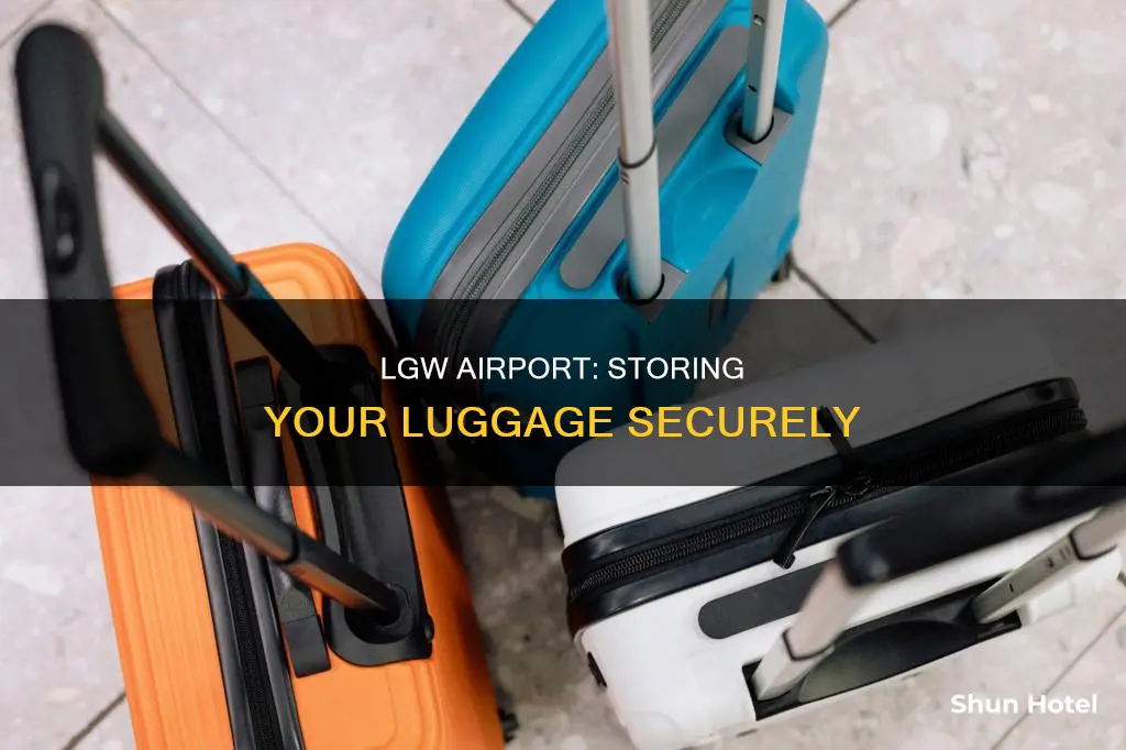 can i store my luggage at lgw airport