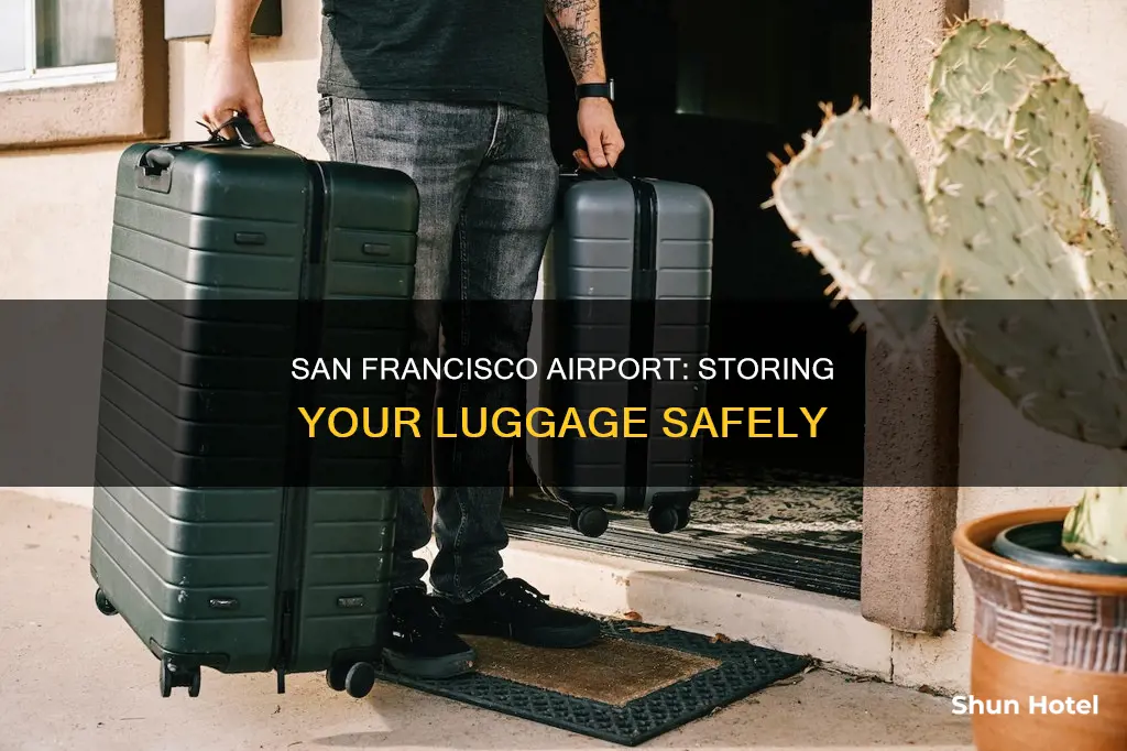 can i store my luggage at san francisco airport
