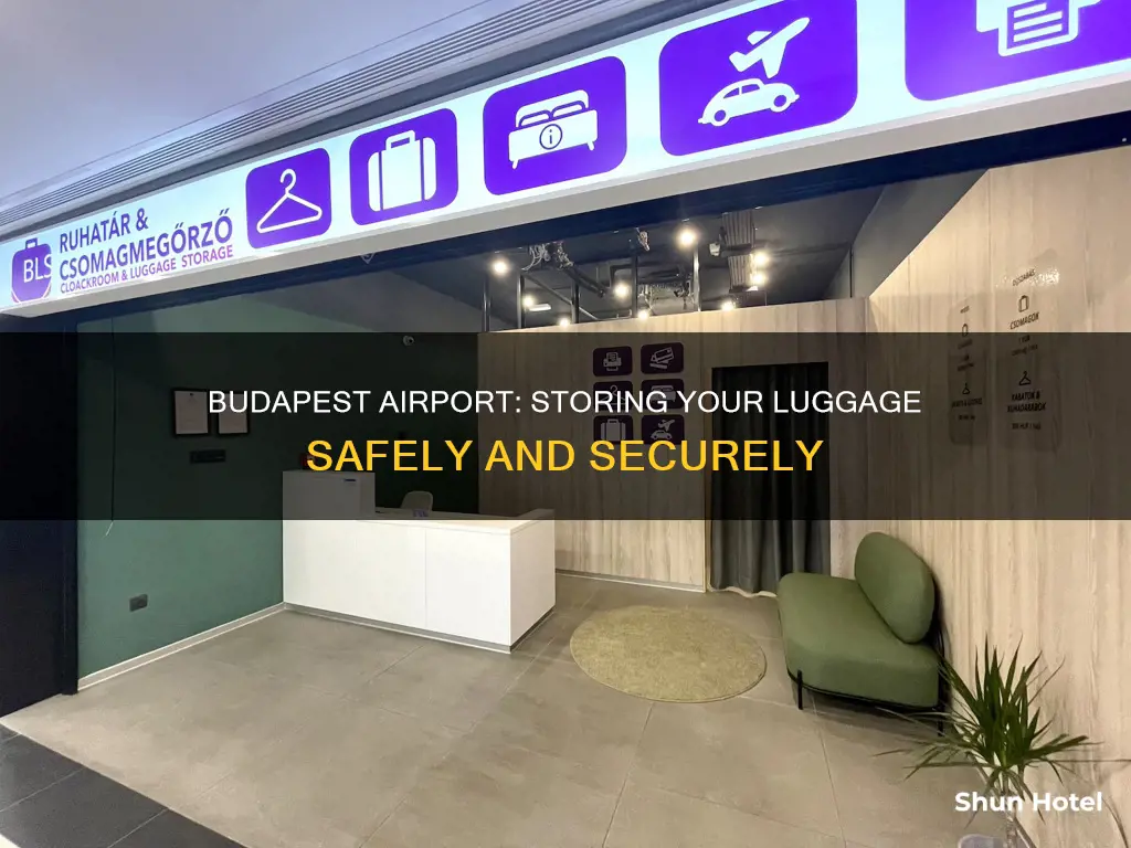 can i store my luggage at the airport in budapest