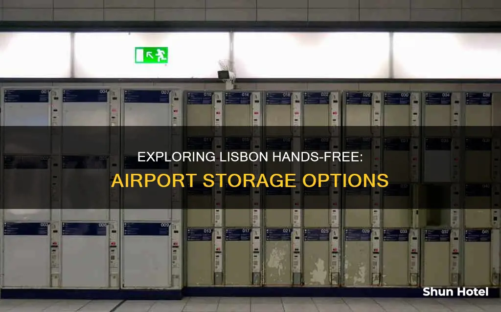 can i store my luggage at the lisbon airport