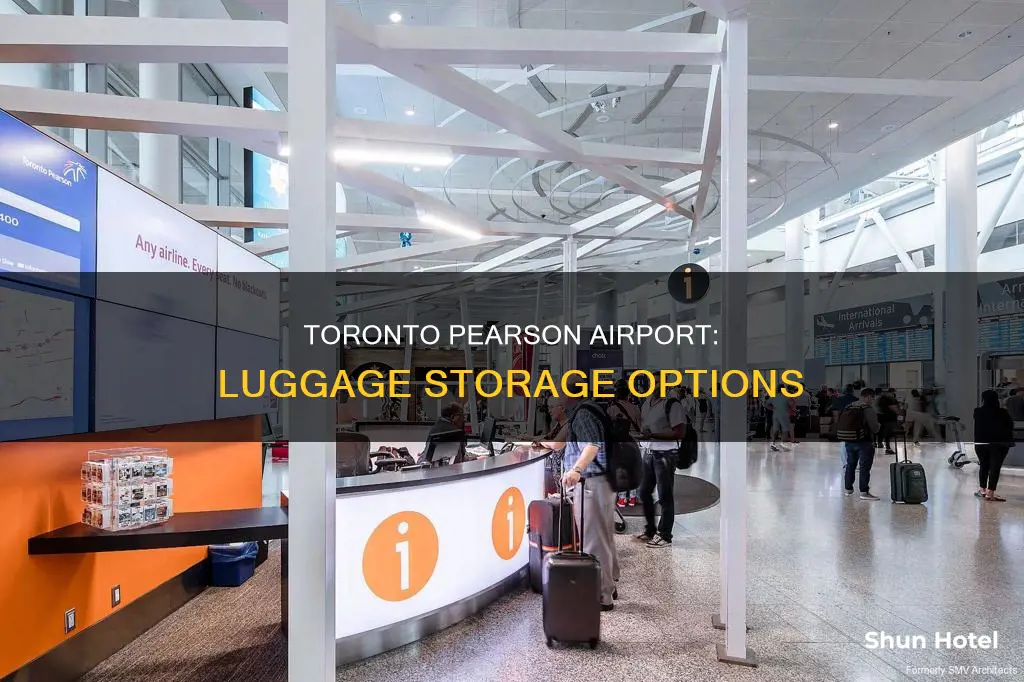 can i store my luggage at toronto pearson airport