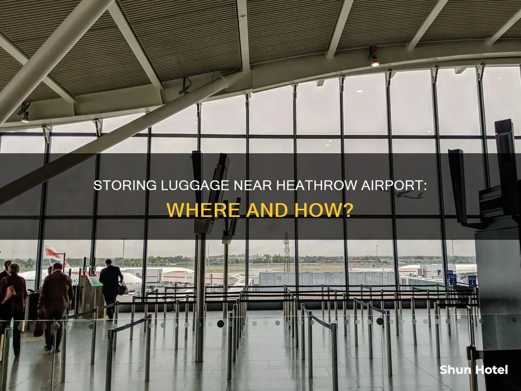 can i store my luggage near hethrow airport