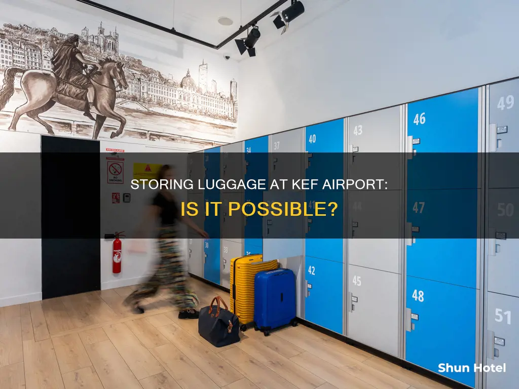 can i store the lauggage at kef airport