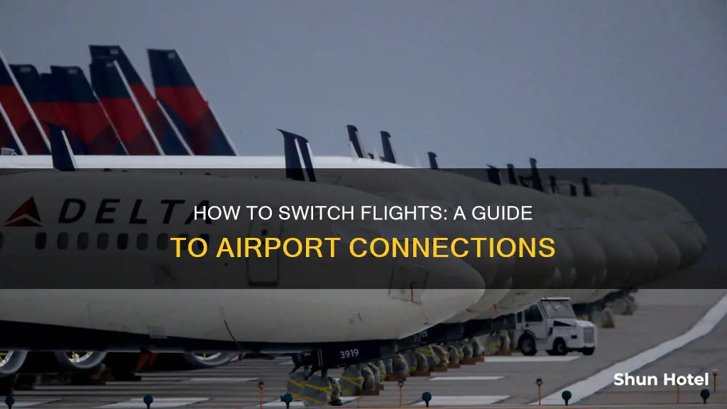 can i switch flights at the airport