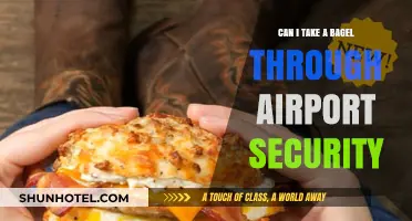 Travelers' Food Guide: Bagels Through Airport Security