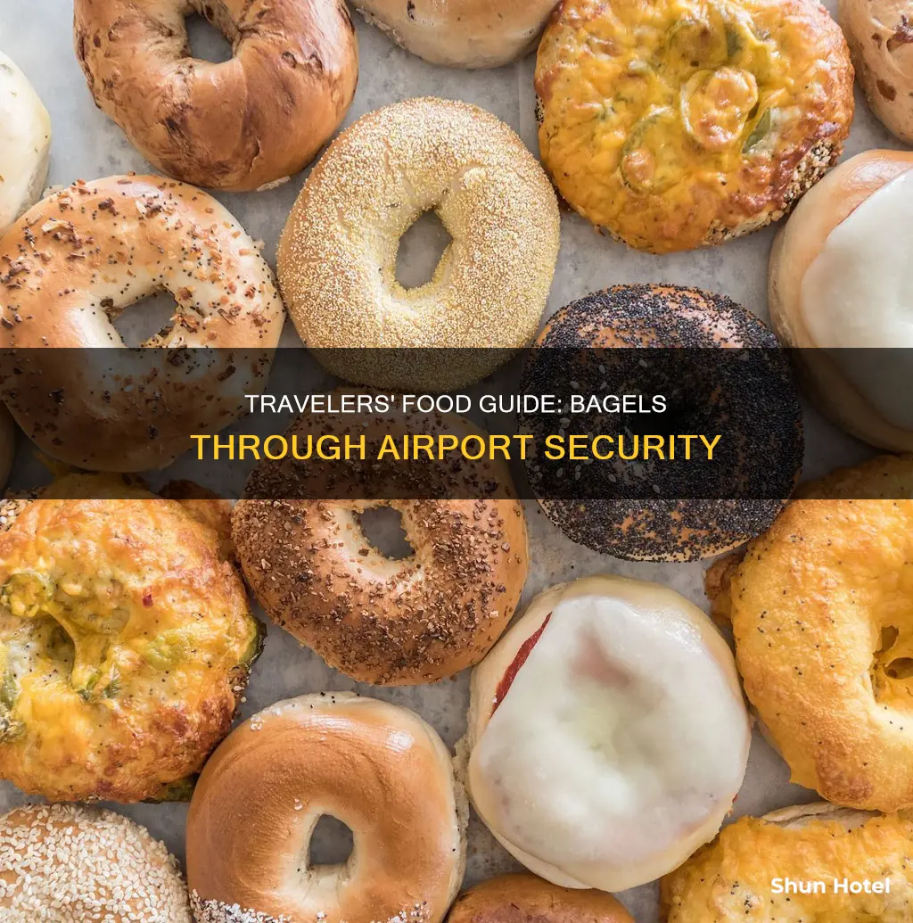can i take a bagel through airport security