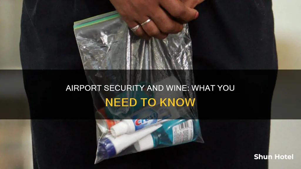 can i take a bottle of wine through airport security