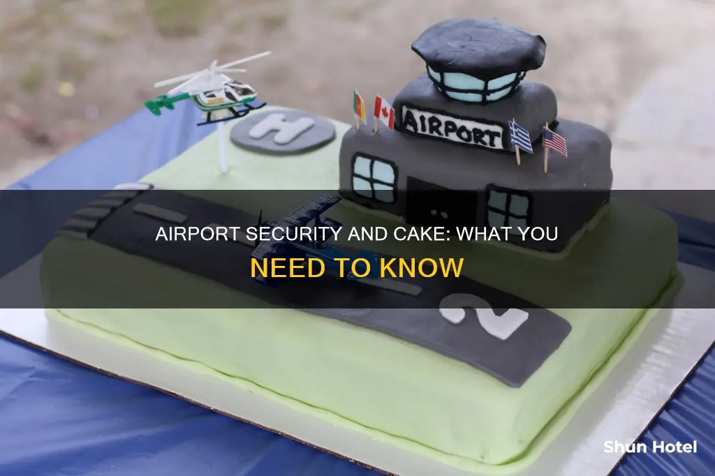 can i take a cake through airport security