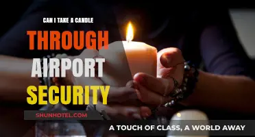 Airport Security and Candles: What's Allowed?