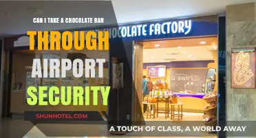 Travelers' Treat: Airport Security and Chocolate Bars